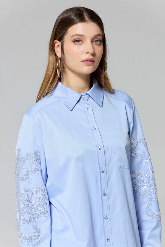 F&G Vicky Tunic Blue