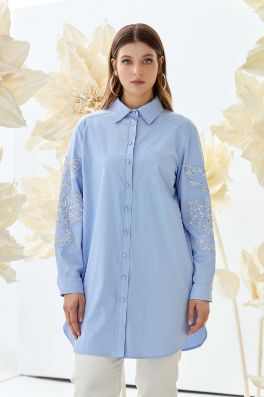 F&G Vicky Tunic Blue