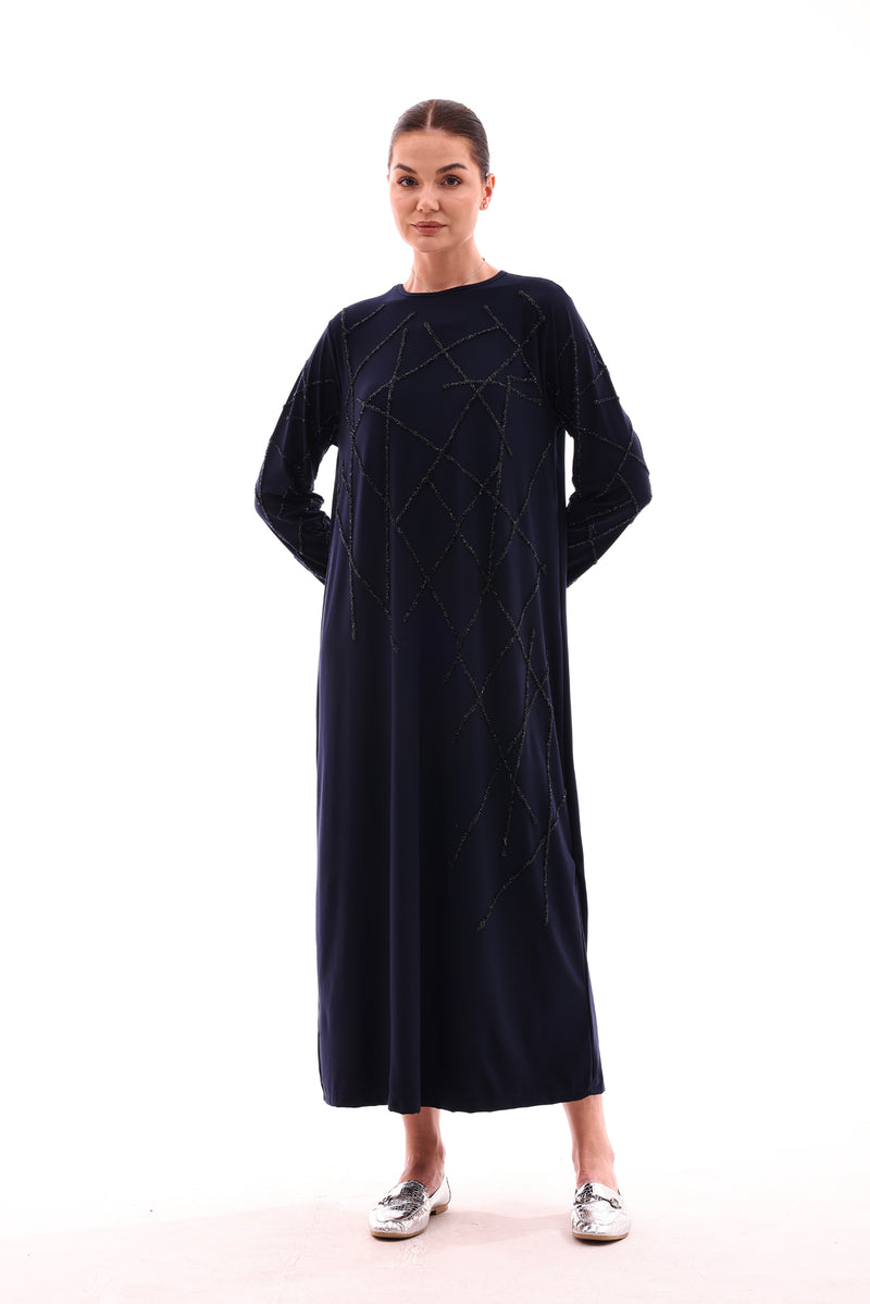 AFL Herry Dress Navy Blue