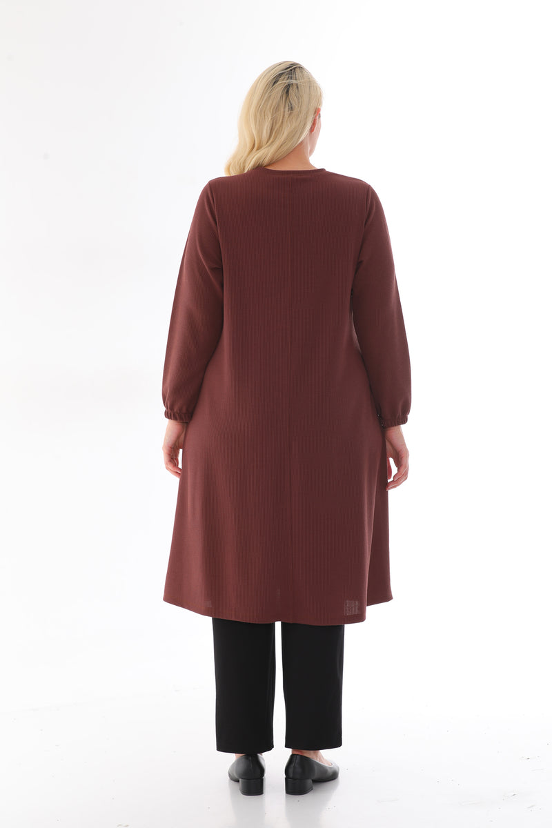 MSB Rep Maxi Tunic Brown