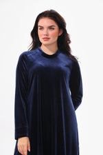 M&D Velvet Set Navy Blue