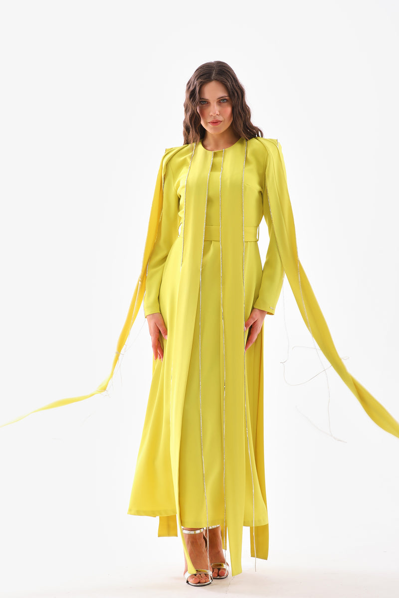 S&D Tease Dress Yellow