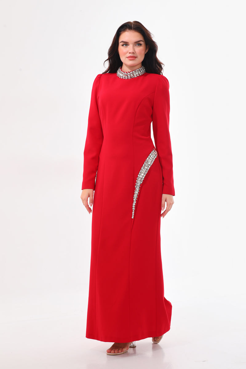 S&D Adel Dress Red