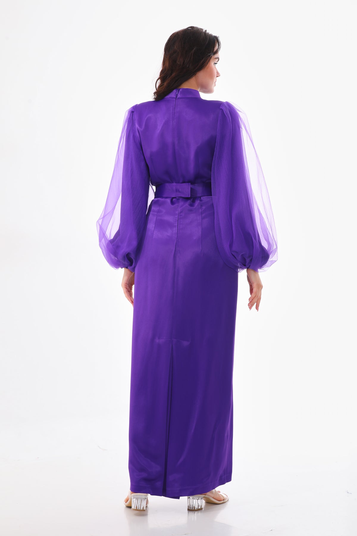 elenora silk dress Elenora Rose Gown - White
