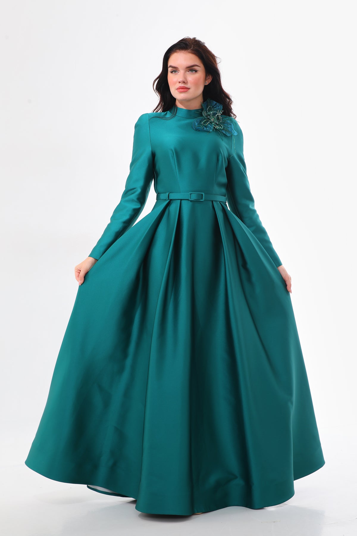 S&D Grace Dress Emerald