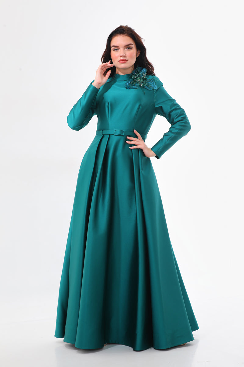 S&D Grace Dress Emerald