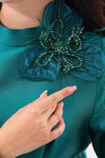 S&D Grace Dress Emerald