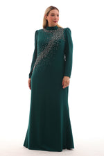 T&Y Harem Dress Emerald