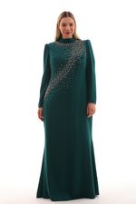 T&Y Harem Dress Emerald