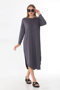 AFL 1740A Long Tunic Gray