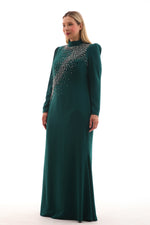 T&Y Harem Dress Emerald