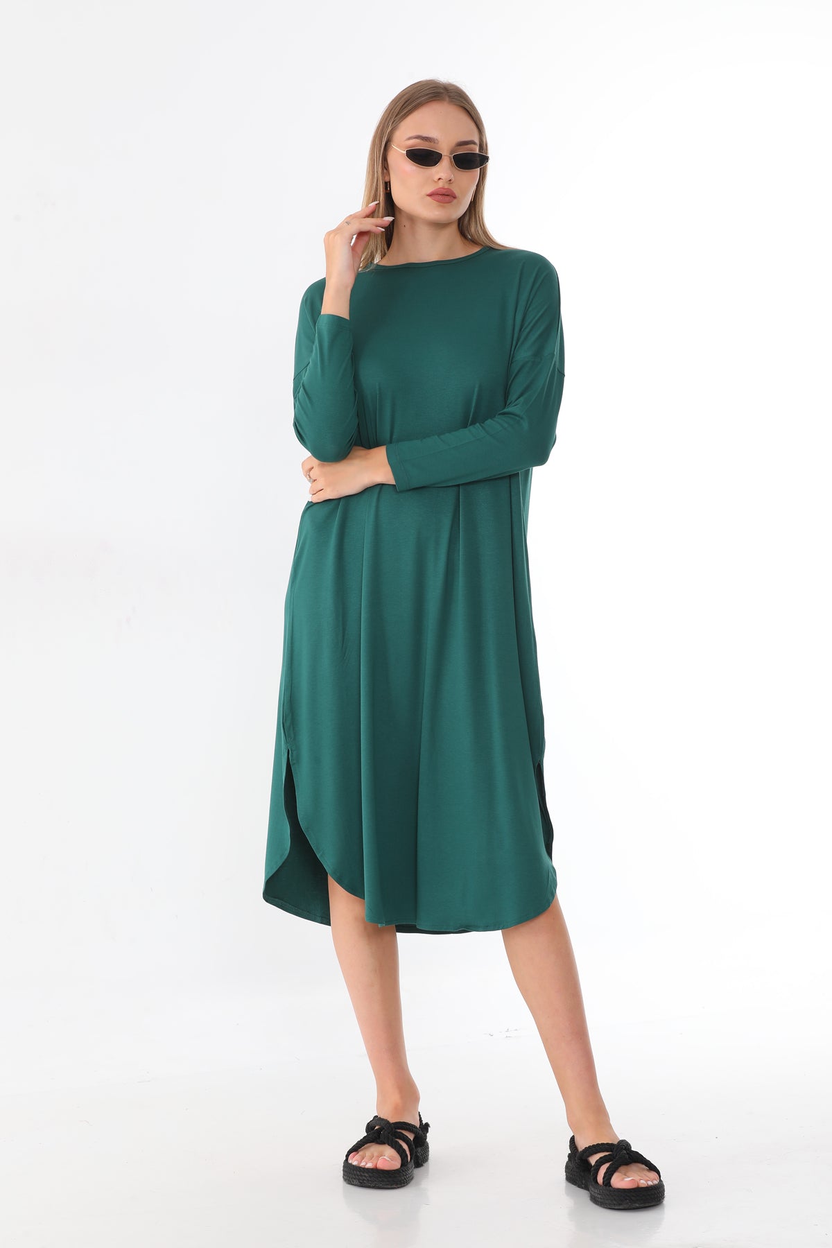 AFL 1740A Long Tunic Green