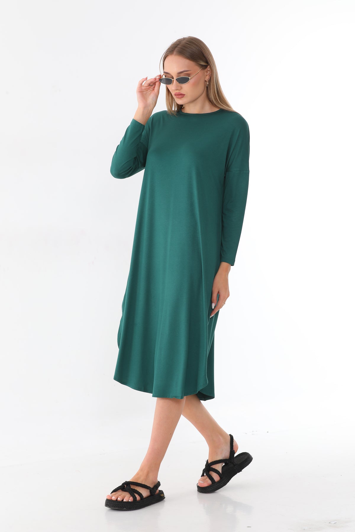 AFL 1740A Long Tunic Green