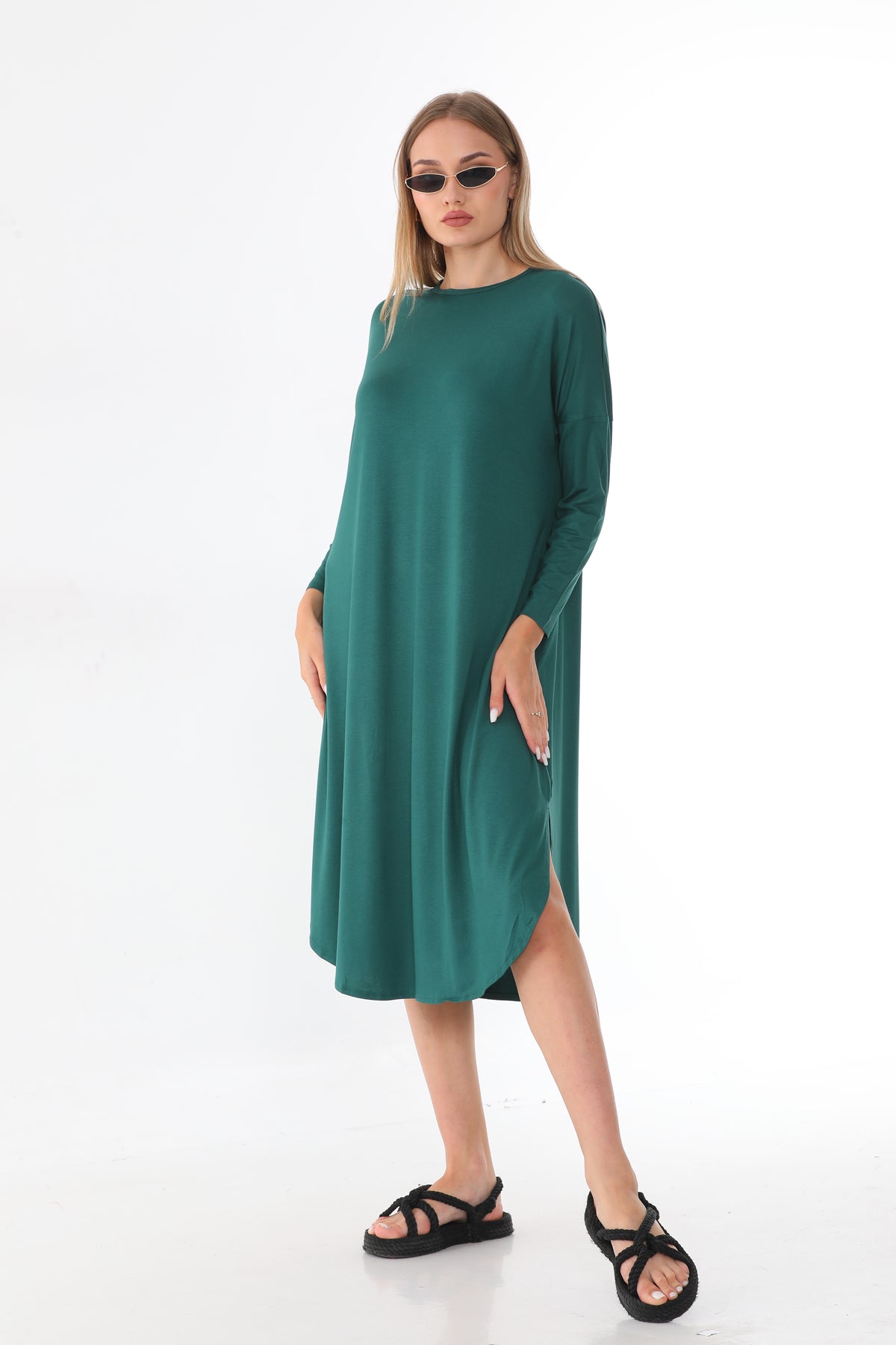 AFL 1740A Long Tunic Green