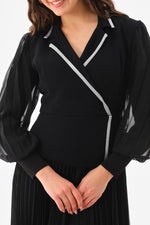 A&W 90430 Jacket Dress Black