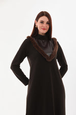 A&M Zara Dress Brown