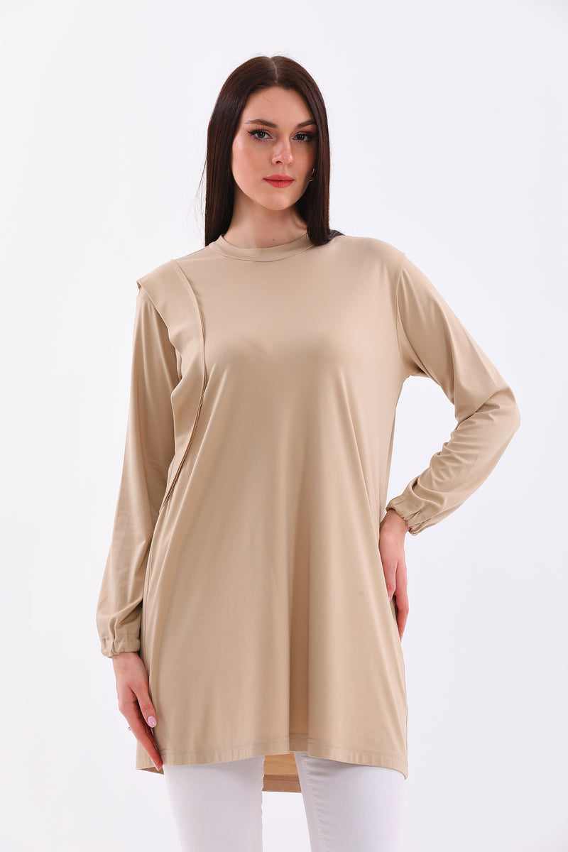 MissWhence 35025 Tunic Camel