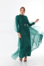 T&N Eleanor Dress Emerald