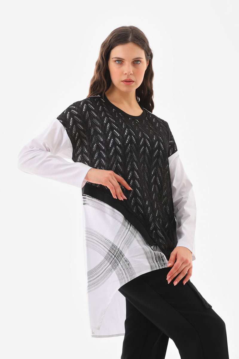 A&W Maya Tunic White