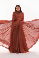BLY Sienna Dress Cinnamon
