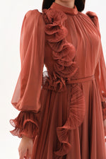 BLY Sienna Dress Cinnamon