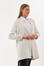 A&M Chanel Blazer Jacket Ecru