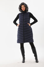 N&R Relax winter Vest Navy Blue