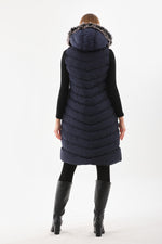 N&R Relax winter Vest Navy Blue