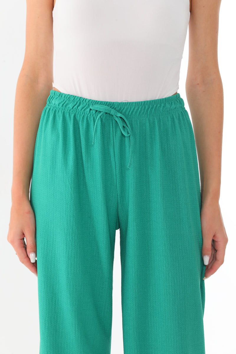 N&C 2645 Wide Pants Green