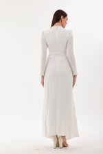 T&Y Pearl Dress White