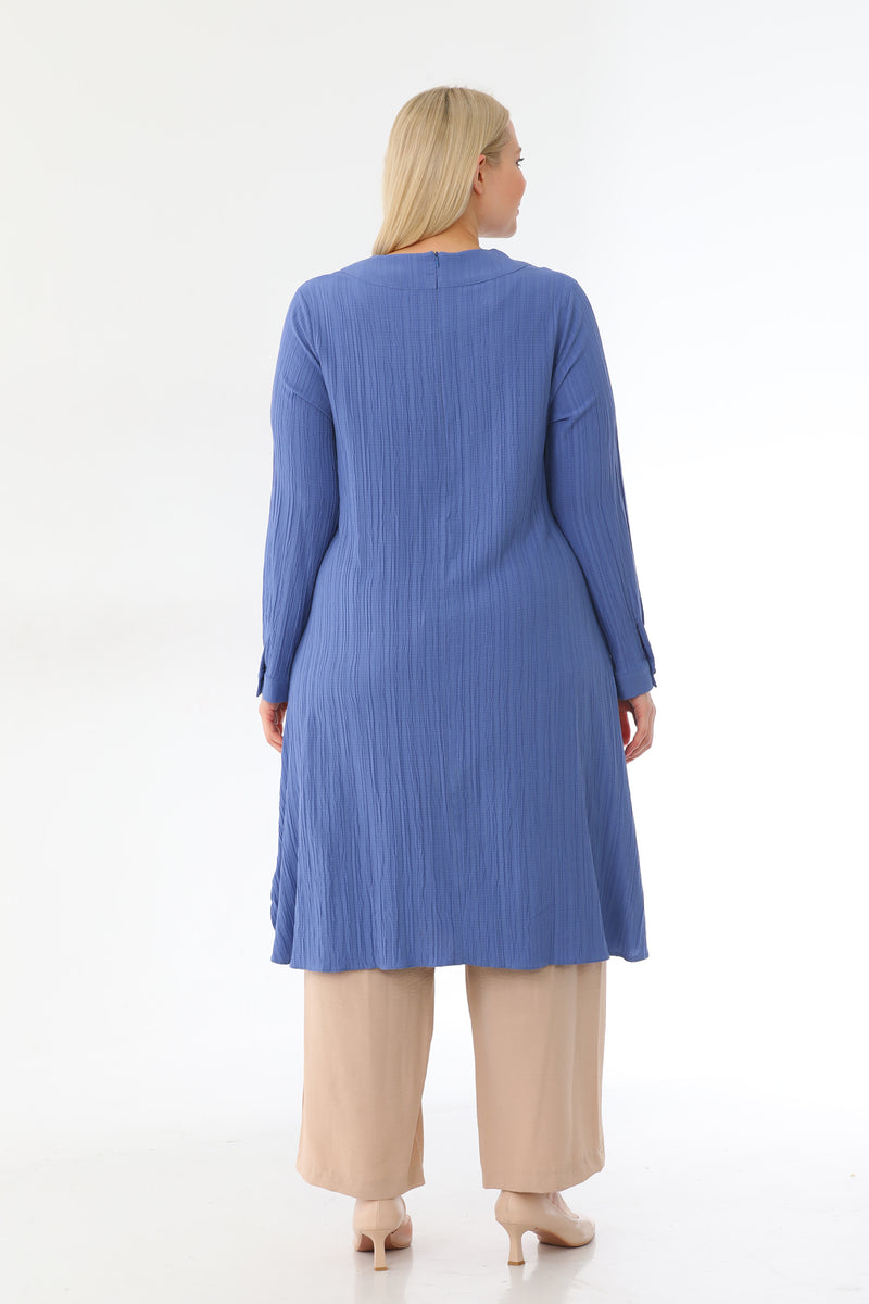 N&C Whipcord Tunic Blue