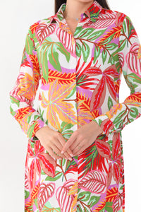 PLL 202A Plus Size Tunic Grass Green