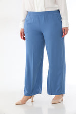 N&C Plus Wide Pants Blue