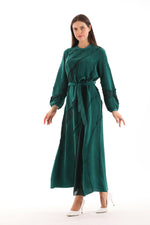 MissWhence 35826 Silk Dress Green