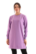 JMN Basic Cotton Tunic Lilac