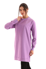 JMN Basic Cotton Tunic Lilac