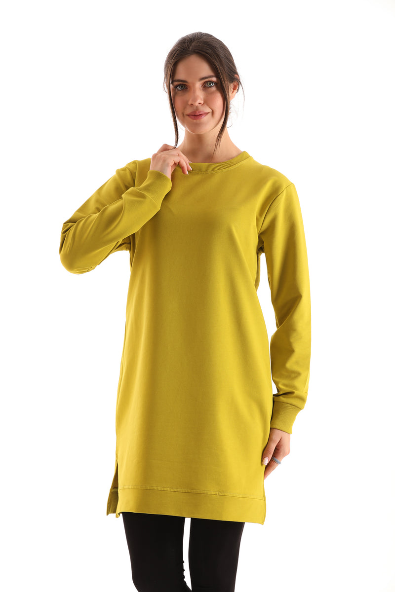 JMN Basic Cotton Tunic Olive