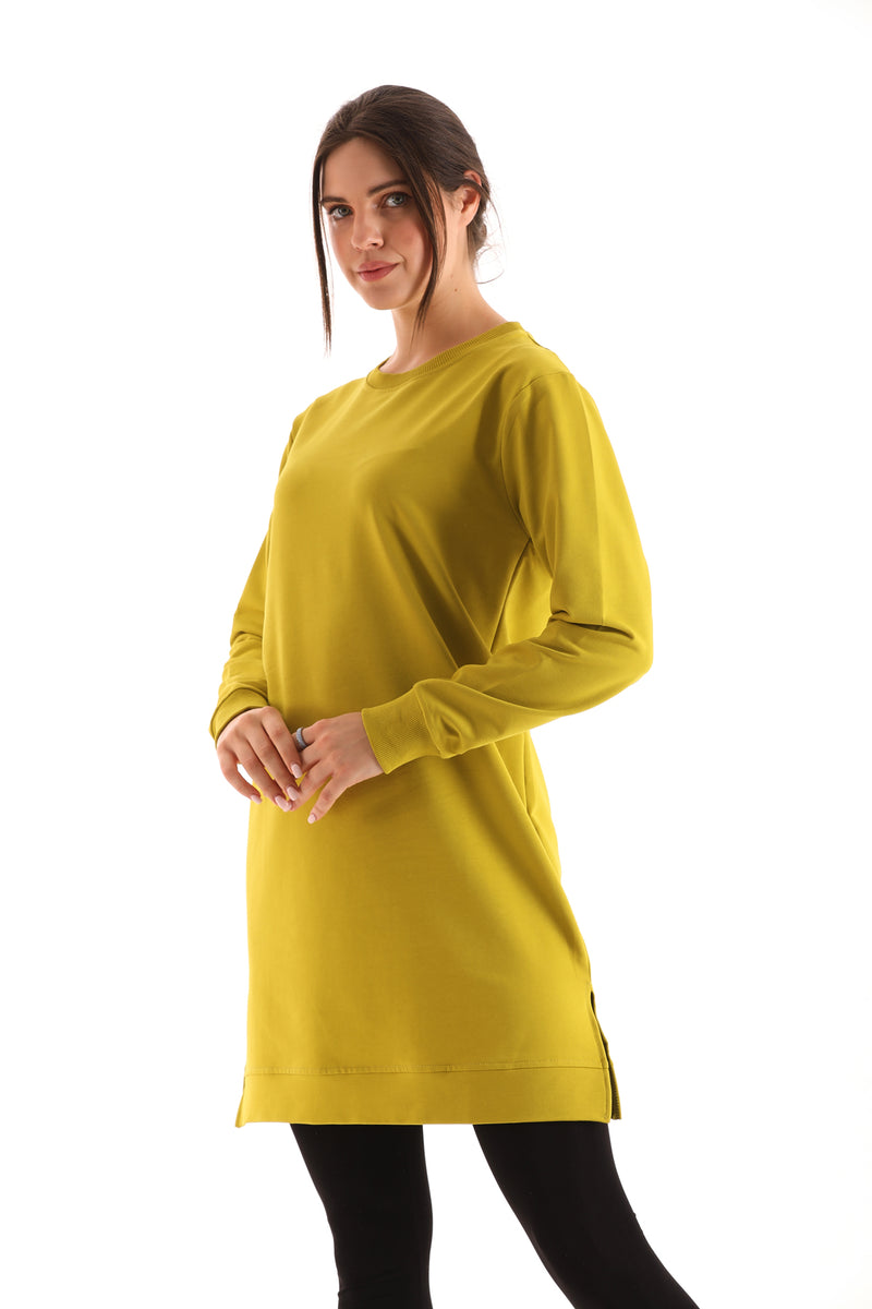 JMN Basic Cotton Tunic Olive