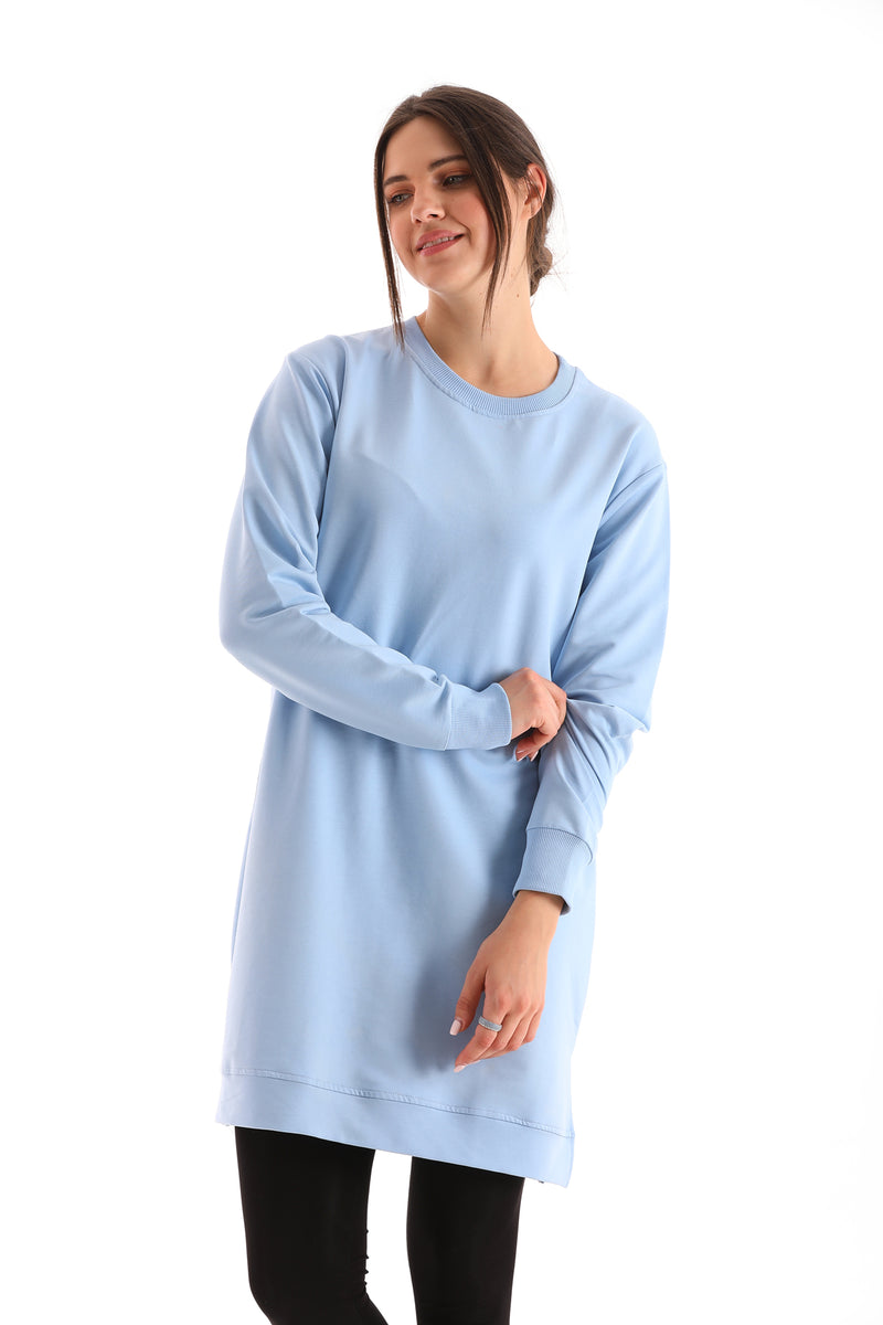 JMN Basic Cotton Tunic Baby Blue