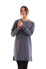 JMN Basic Cotton Tunic Gray