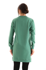 JMN Basic Cotton Tunic Almond Green