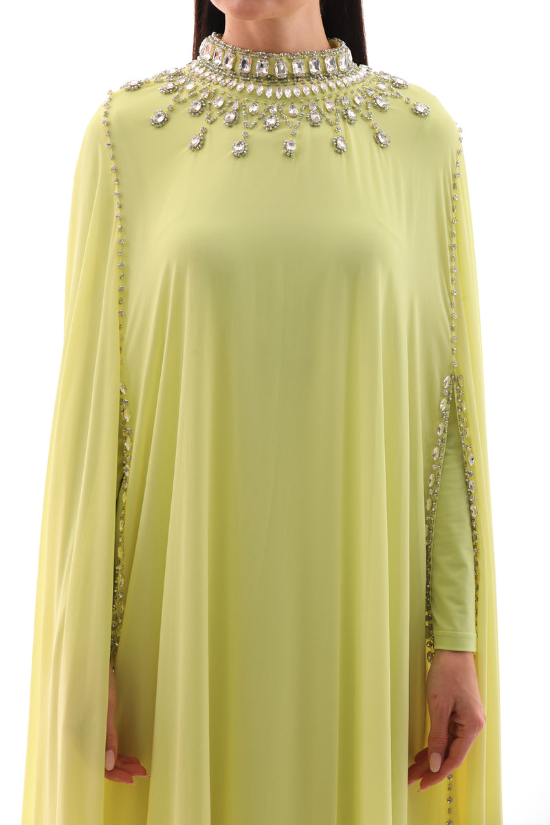 W&C Firaye Abaya Pistachio Green