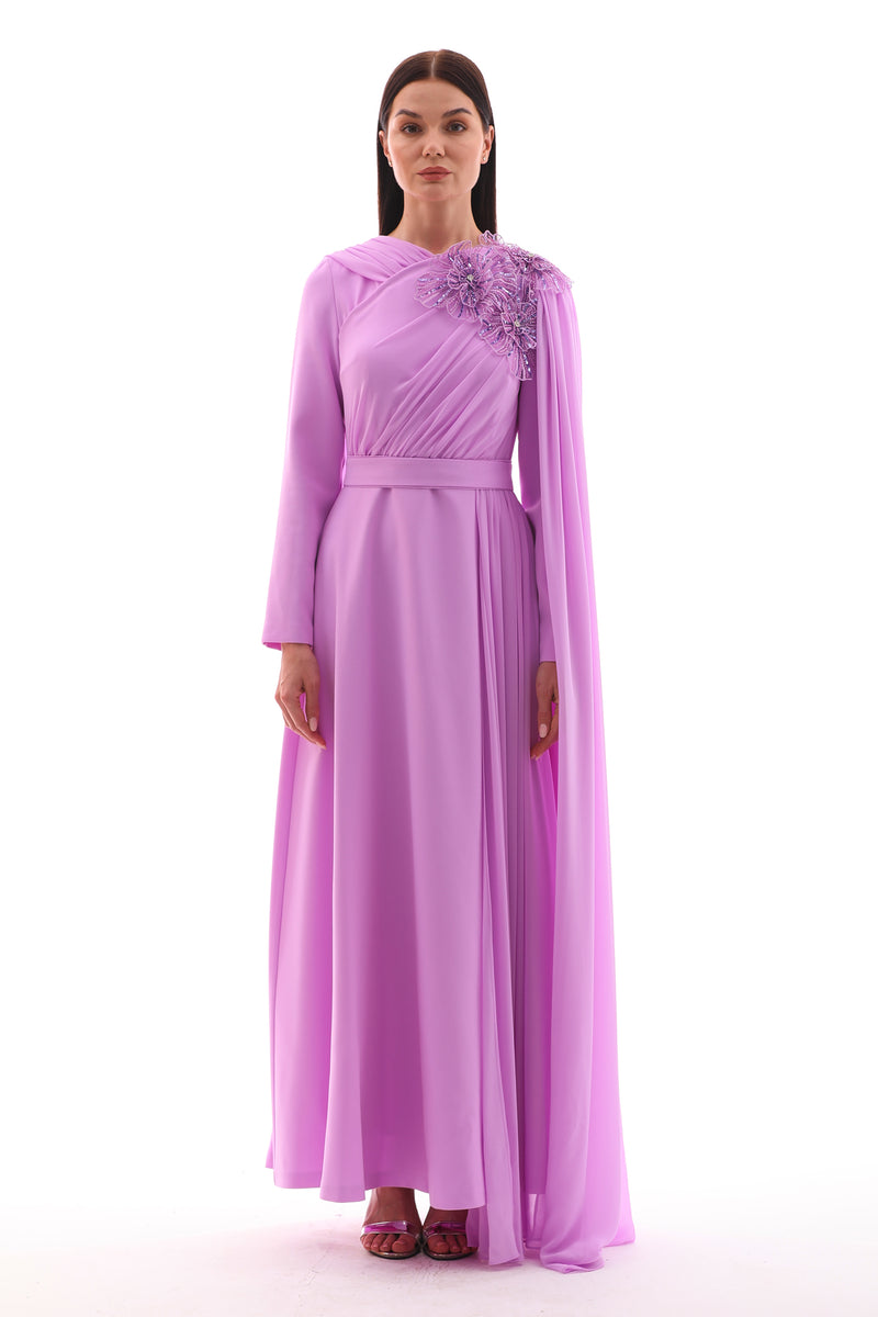 S&D Fleur Dress Lilac