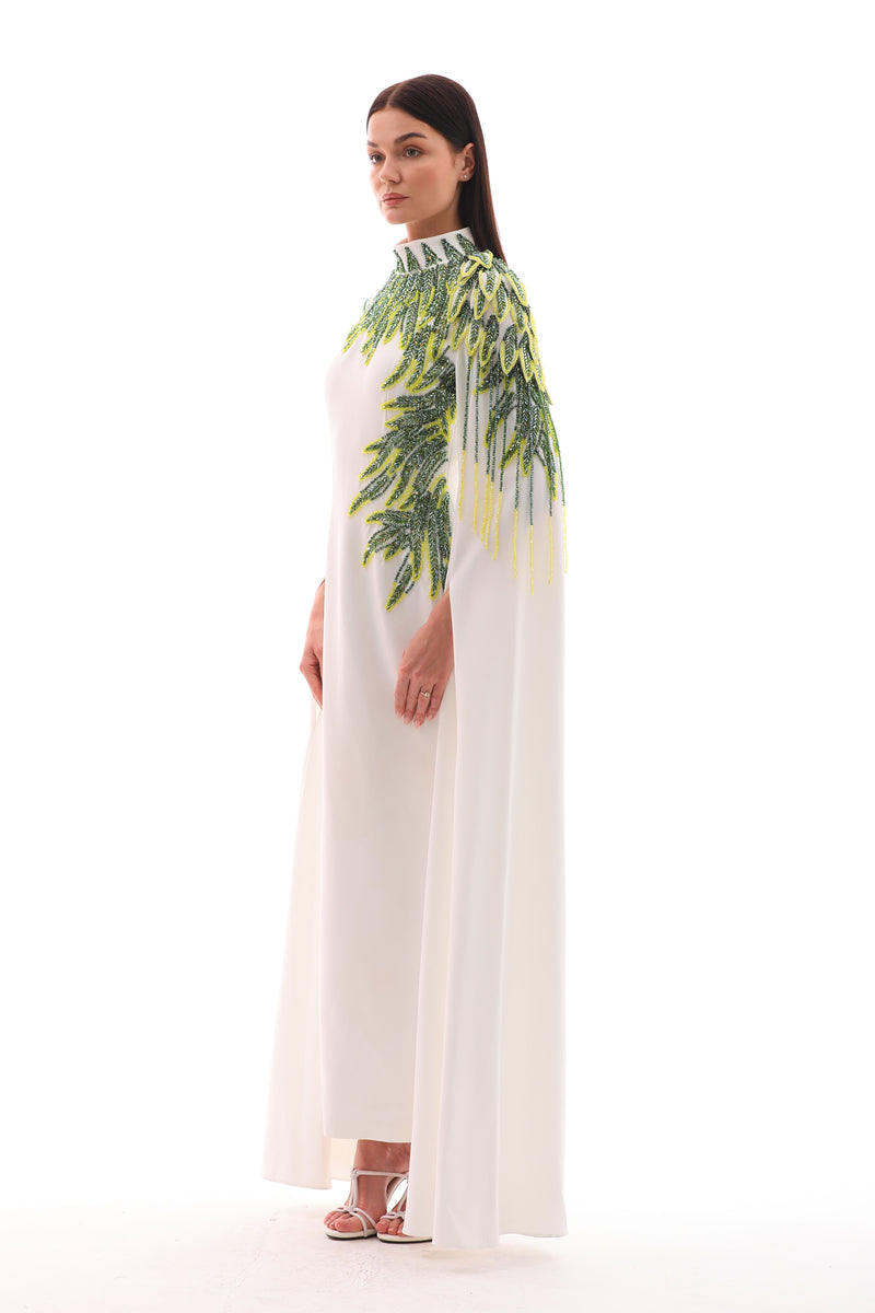 W&C Bushra Dress Ecru
