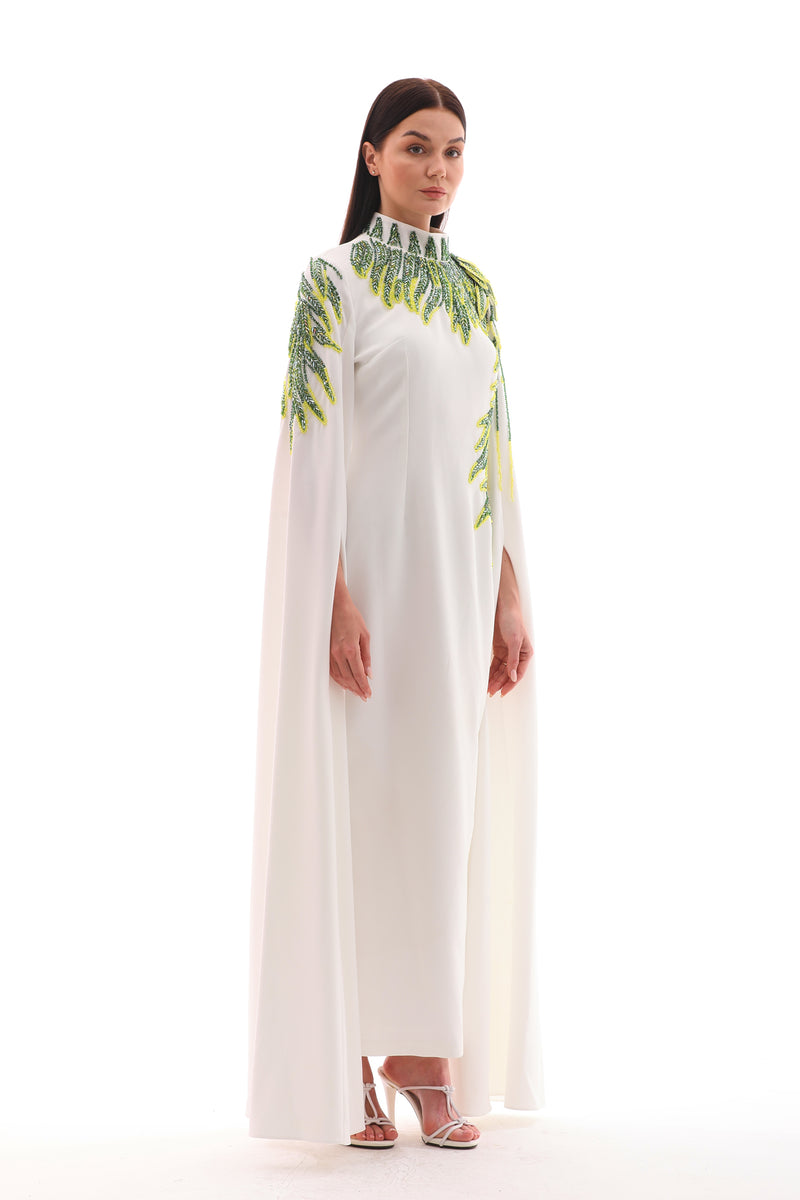 W&C Bushra Dress Ecru