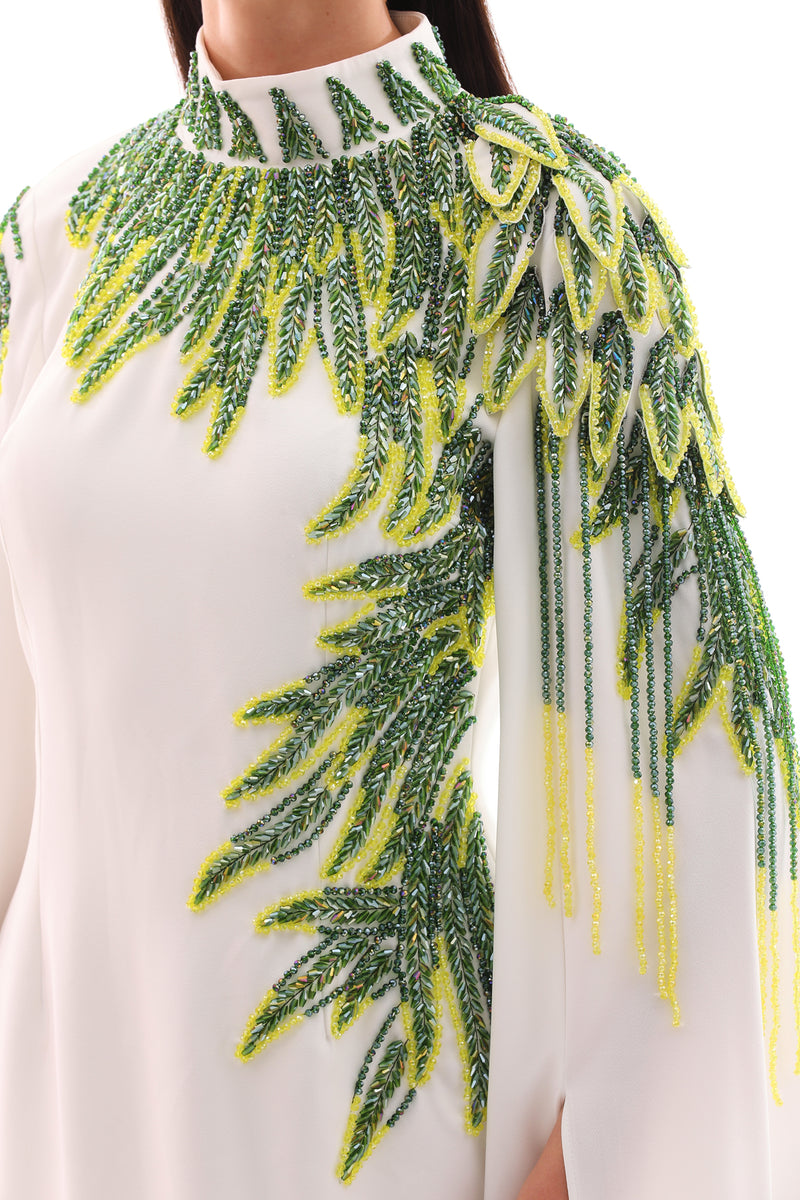 W&C Bushra Dress Ecru