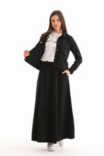 CML 3 Piece Jacket&Skirt Set Black