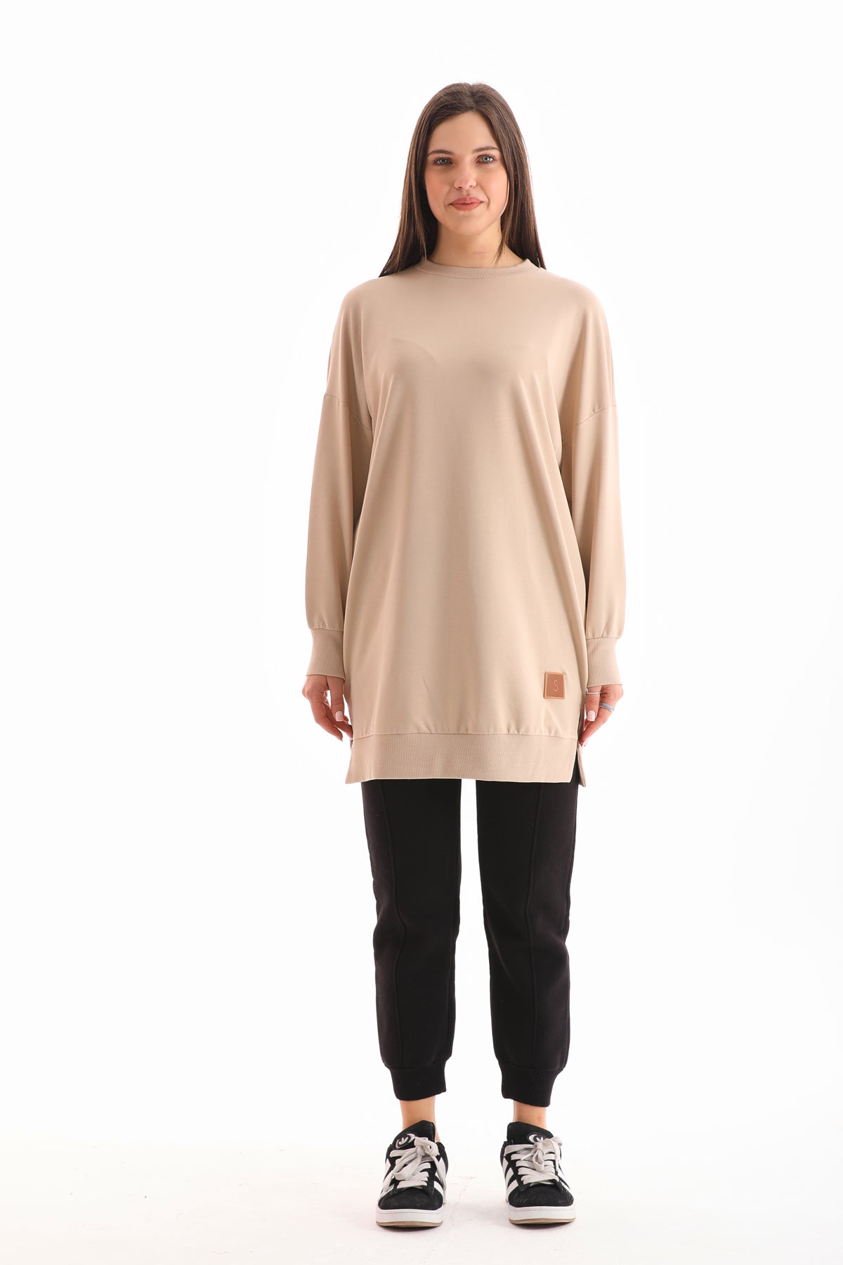 SL Basic Cotton Tunic Beige