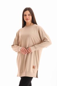 SL Basic Cotton Tunic Beige