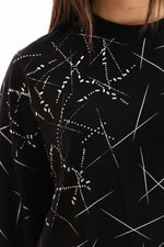 PN Stone Detailed Sweatshirt Black